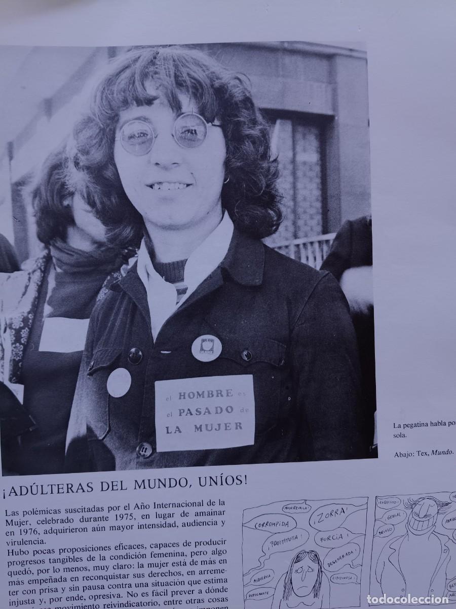 Coleccionismo de revistas y peri&oacute;dicos: FEMINISTAS CONTRA EL DELITO DE ADULTERIO. 3 P&Aacute;GINAS DE ANUARIO DIFUSORA INTERNACIONAL 1976