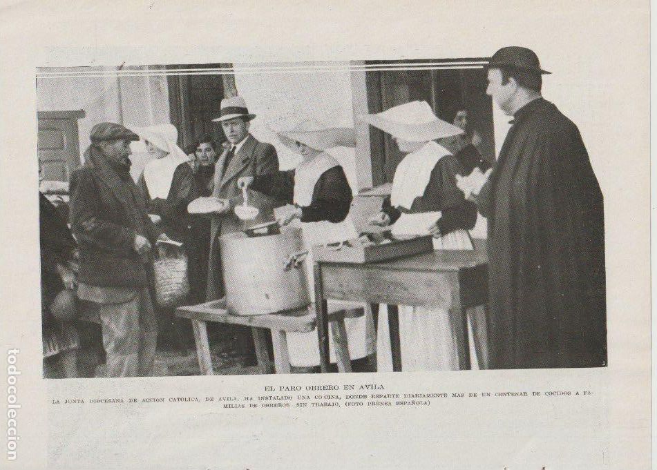 Coleccionismo de revistas y peri&oacute;dicos: * &Aacute;VILA * Cocina de la Acci&oacute;n Cat&oacute;lica para las familias de obreros en paro -1935