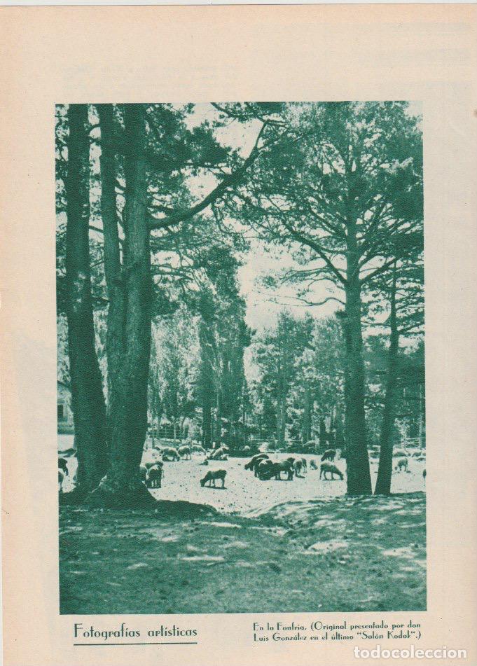 Coleccionismo de revistas y peri&oacute;dicos: * ZAMORA * En la Fonfr&iacute;a / fotograf&iacute;a de Luis Gonz&aacute;lez, premiada en el sal&oacute;n Kodak - 1935