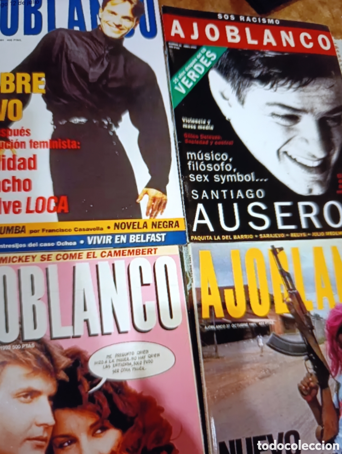 Collectionnisme de Revues et Journaux: Lote de 6 revistas de Ajoblanco