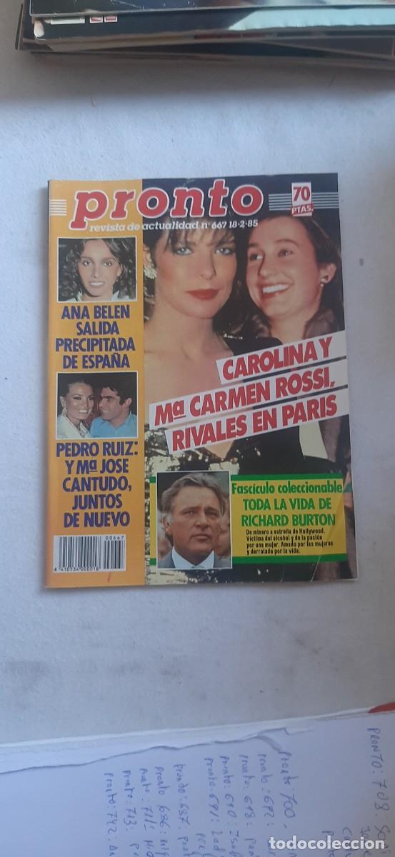 Collection Magazines and Newspapers: REVISTA PRONTO.NUMERO 667.SERIE V.LAGARTOS