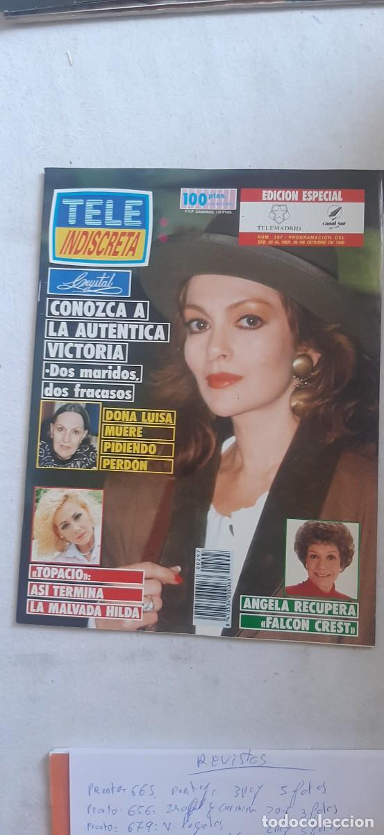 Coleccionismo de revistas y peri&oacute;dicos: REVISTA TELE INDISCRETA.NUMERO 297