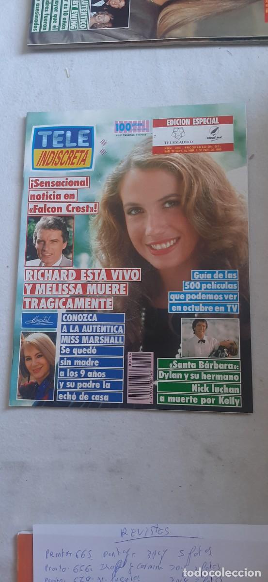 Coleccionismo de revistas y peri&oacute;dicos: REVISTA TELE INDISCRETA.NUMERO 294
