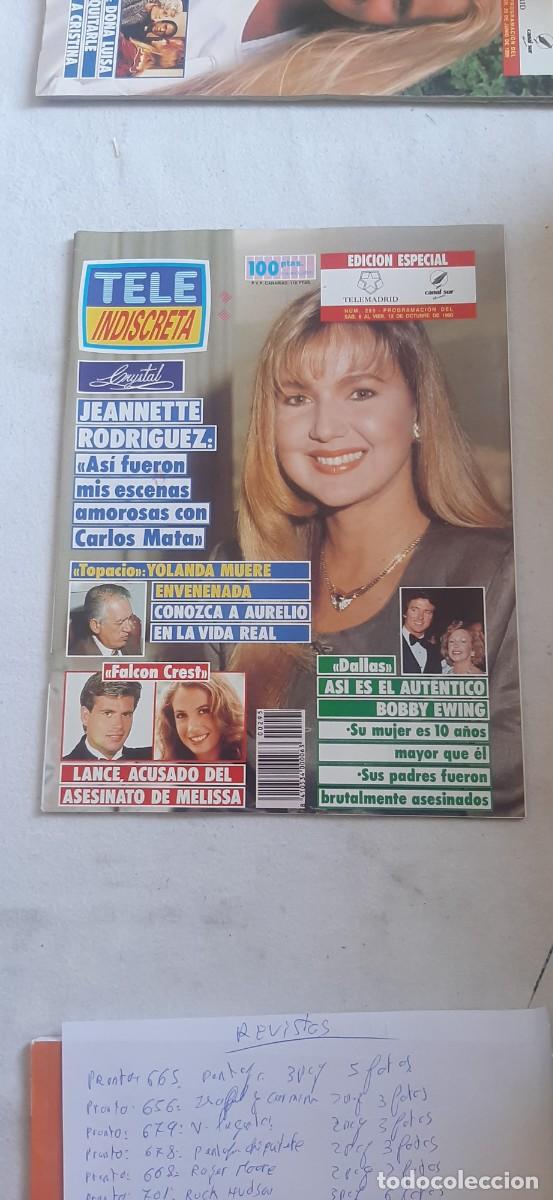 Coleccionismo de revistas y peri&oacute;dicos: REVISTA TELE INDISCRETA.NUMERO 295