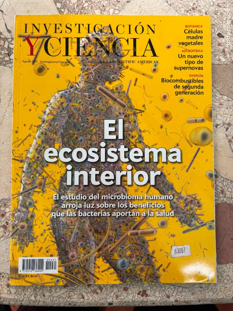 Coleccionismo de revistas y peri&oacute;dicos: INVESTIGACI&Oacute;N Y CIENCIA N&ordm; 431 A&Ntilde;O 2012. ECOSISTEMA INTERIOR. C&Eacute;LULAS MADRE VEGETALES. BIOCOMBUSTIBL