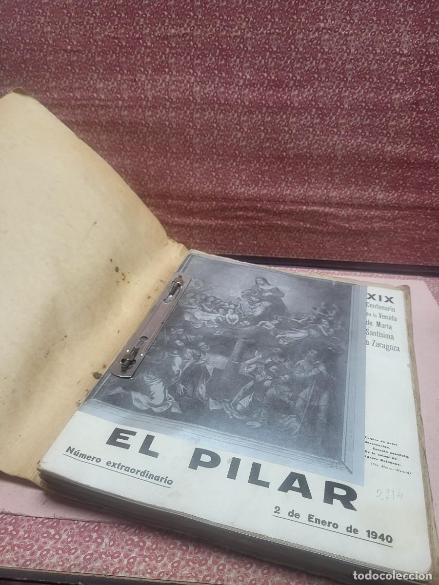 Collectionnisme de Revues et Journaux: LOTE ANTIGUAS REVISTAS RELIGIOSAS EL PILAR ZARAGOZA ARAGON A&Ntilde;O 1940