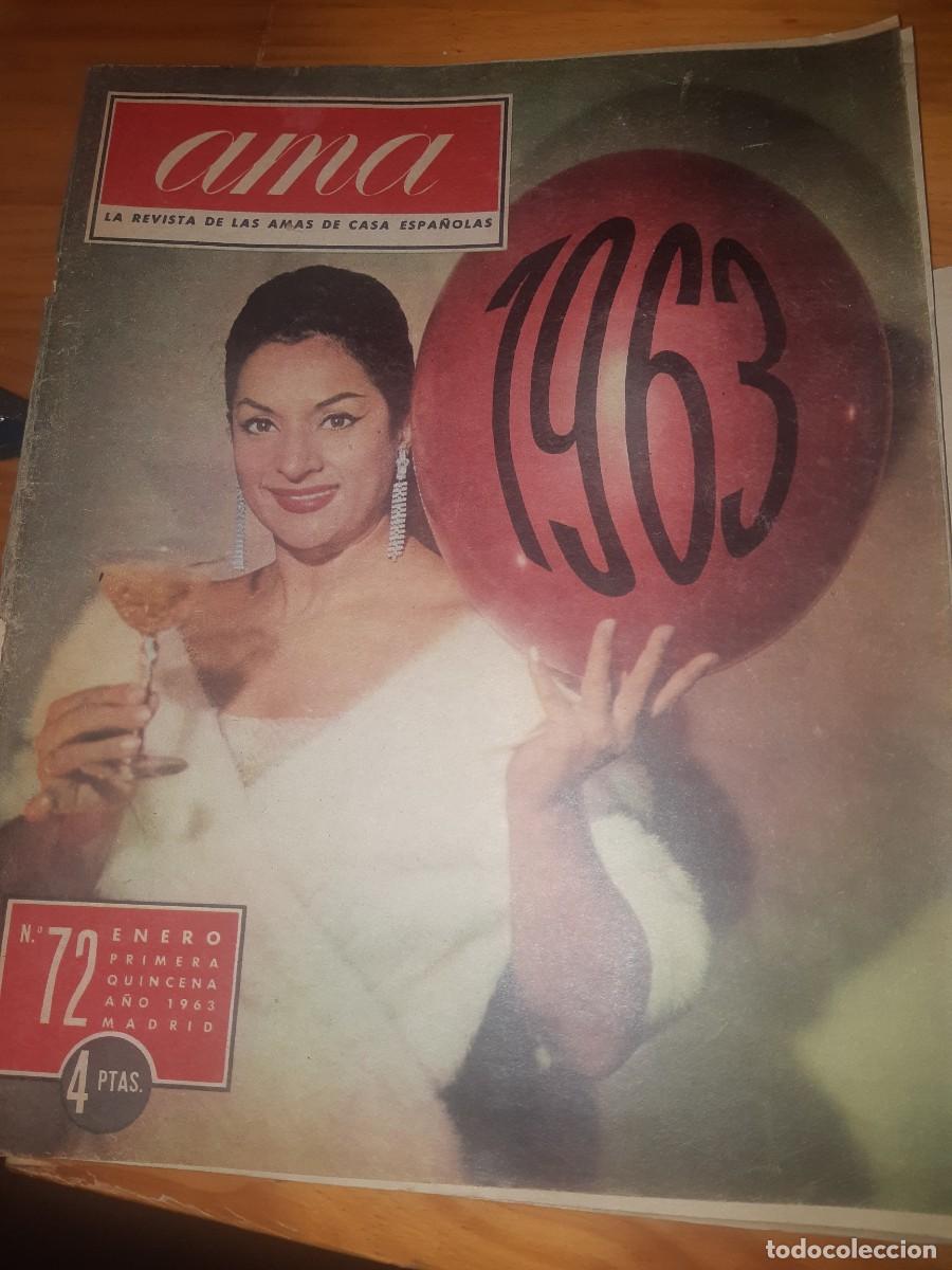 Collectionnisme de Revues et Journaux: 27 REVISTAS AMA DESDE ENERO DE 1963 HASTA ABRIL DE 1964.