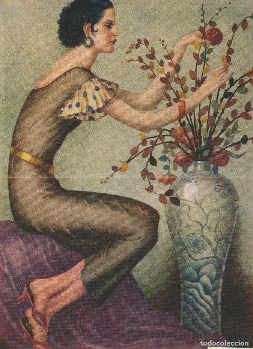 Coleccionismo de revistas y peri&oacute;dicos: Adornando el tibor / R. Manch&oacute;n - 1935