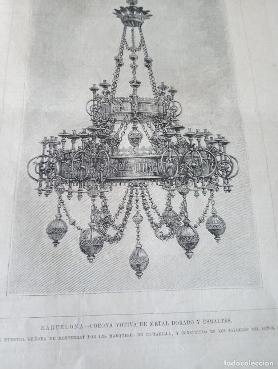 Collection Magazines and Newspapers: REVISTA ENTERA A&Ntilde;O 1878 ESCULTOR TULEDILLA MADERA CORO ZARAGOZA VICTOR BALAGUER MARQUESES CIUTADILLA