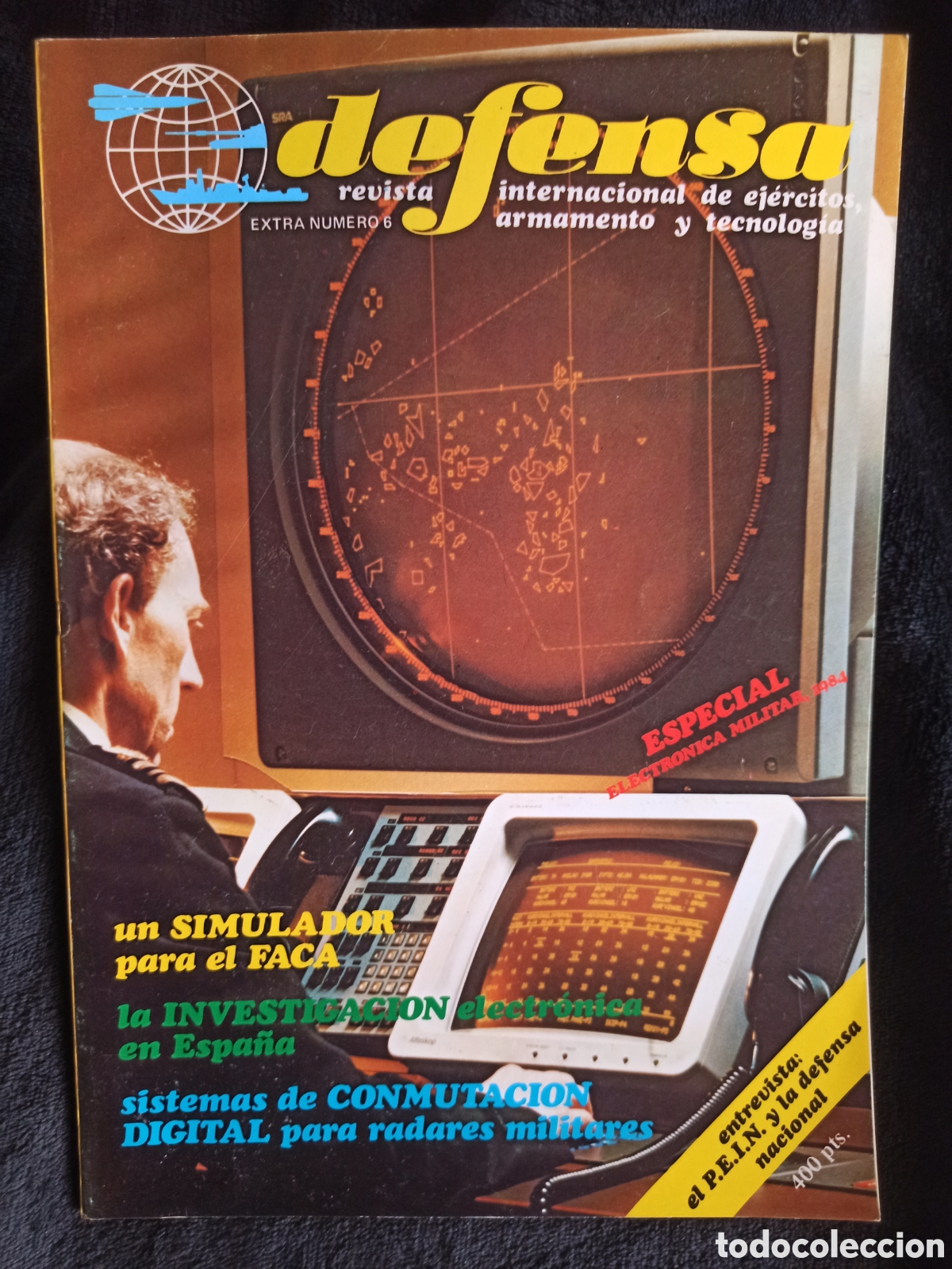 Coleccionismo de revistas y peri&oacute;dicos: Revista defensa especial electr&oacute;nica militar 1984