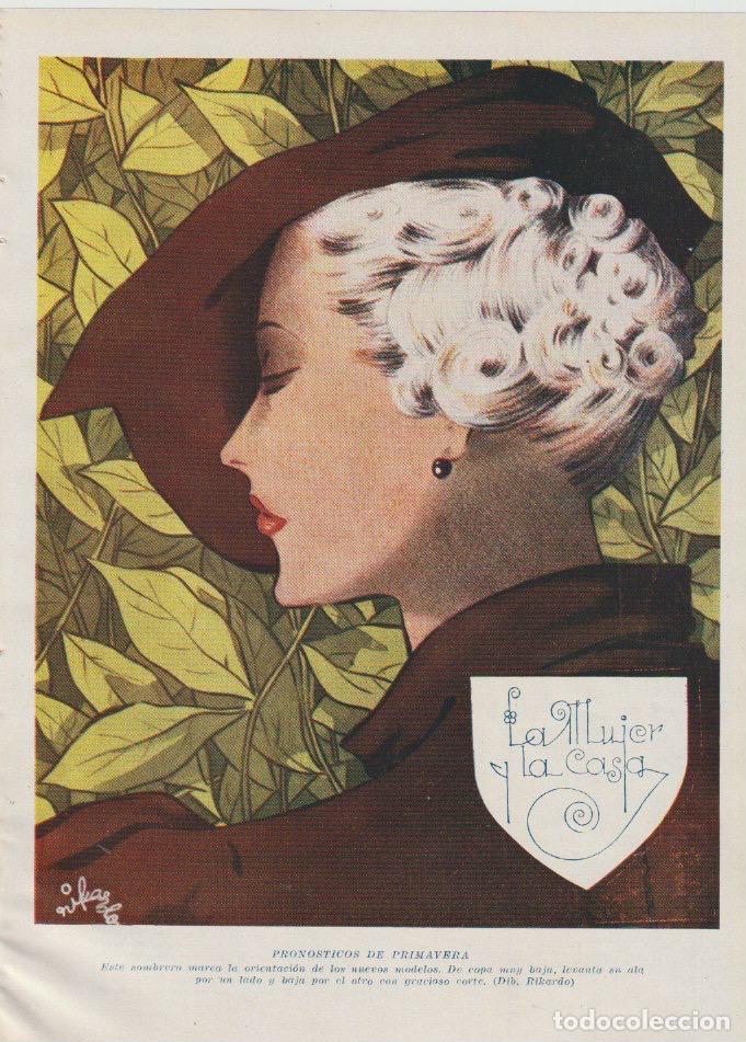 Coleccionismo de revistas y peri&oacute;dicos: * MODA FEMENINA * Dibujos de Rikardo - 1935