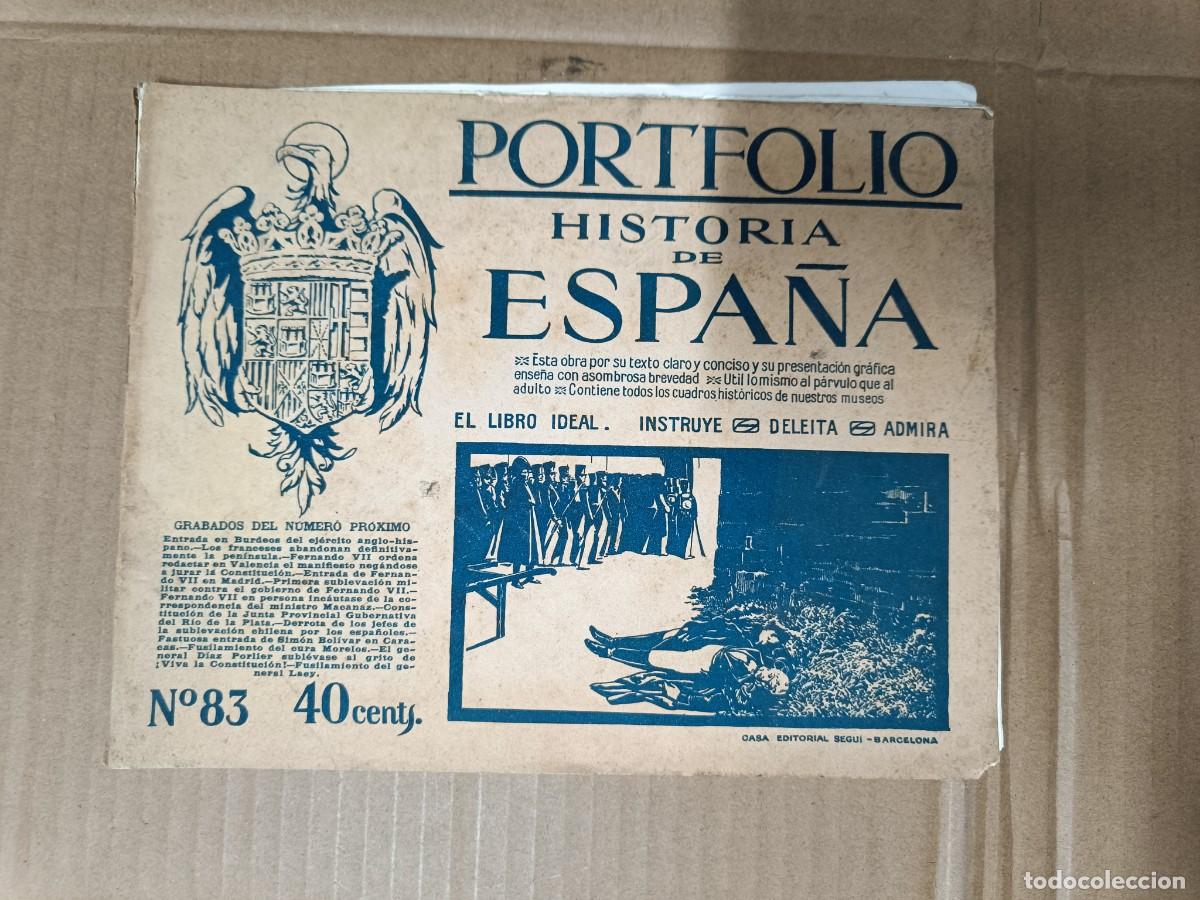 Coleccionismo de revistas y peri&oacute;dicos: ANTIGUA REVISTA PORTFOLIO DE HISTORIA DE ESPA&Ntilde;A, EDITORIAL SEGU&Iacute; , BARCELONA -P25
