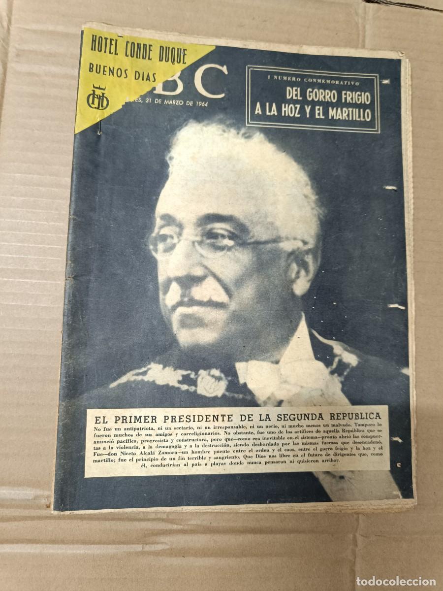 Collezionismo di Riviste e Giornali: ANTIGUA DIARIO ABC, 1964, NUMERO CONMEMORATIVO ESPECIAL REP&Uacute;BLICA ESPA&Ntilde;OLA -P24