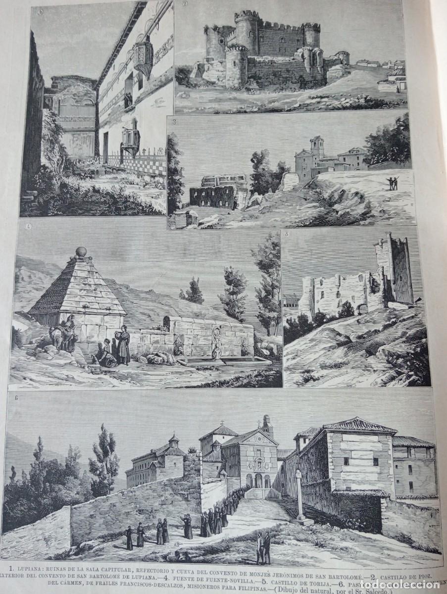 Collectionnisme de Revues et Journaux: REVISTA ENTERA A&Ntilde;O 1878 LUPIANA SAN BARTOLOME CASTILLO DE PIOZ FUENTENOVILLA TORIJA PASTRANA