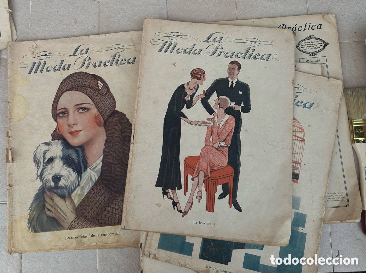 Coleccionismo de revistas y peri&oacute;dicos: La Moda Pr&aacute;ctica Ilustrada. Revistas a&ntilde;os 20