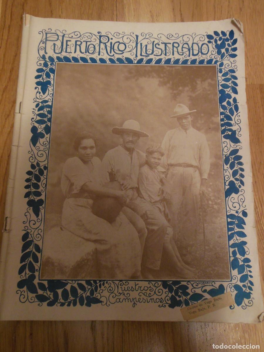 Collezionismo di Riviste e Giornali: 1923 REVISTA PUERTO RICO ILUSTRADO TIPOS N&ordm; 679 - PORTADA DIBUJO GISBERT