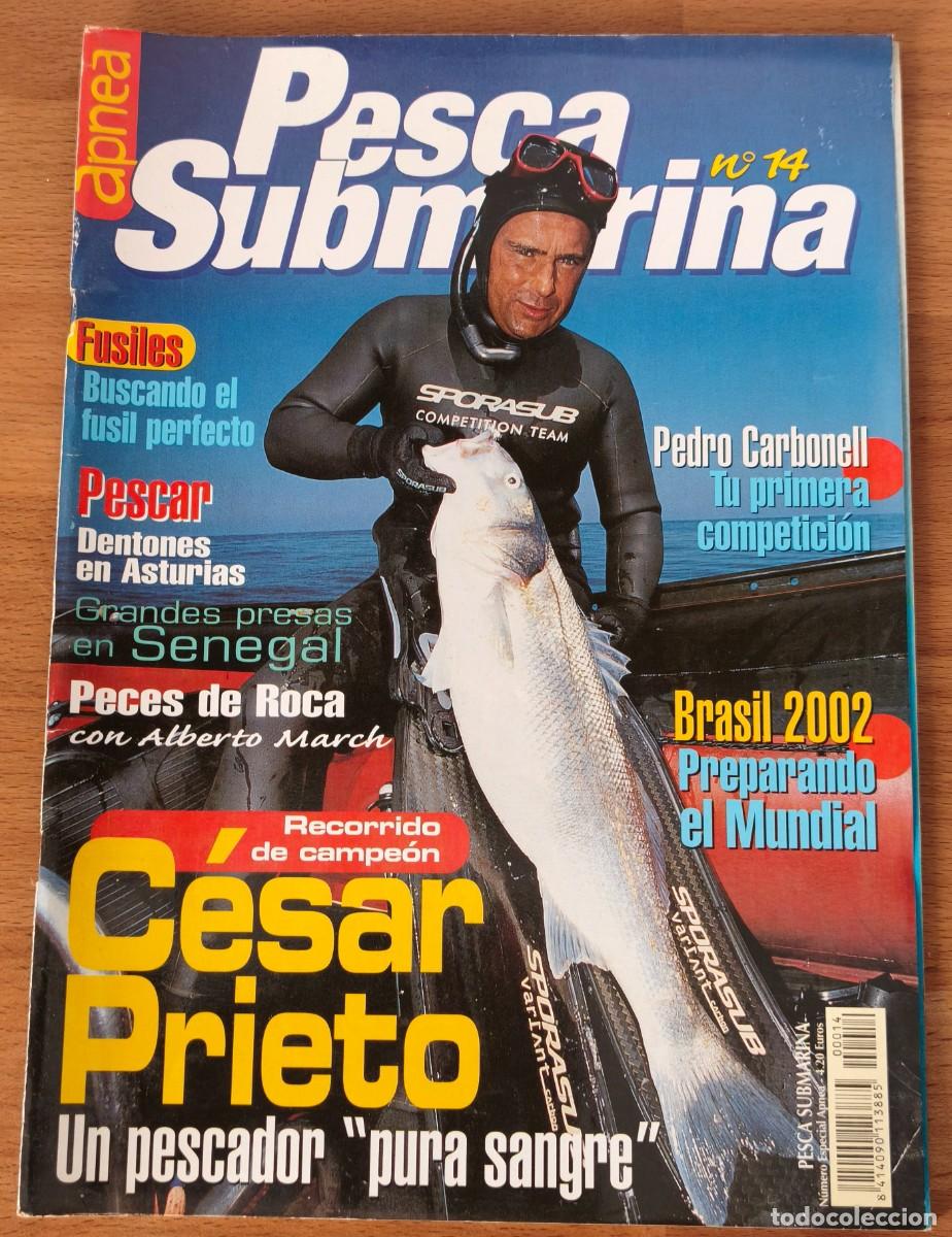 Coleccionismo de revistas y peri&oacute;dicos: Revista Apnea - Pesca submarina - N&ordm;14