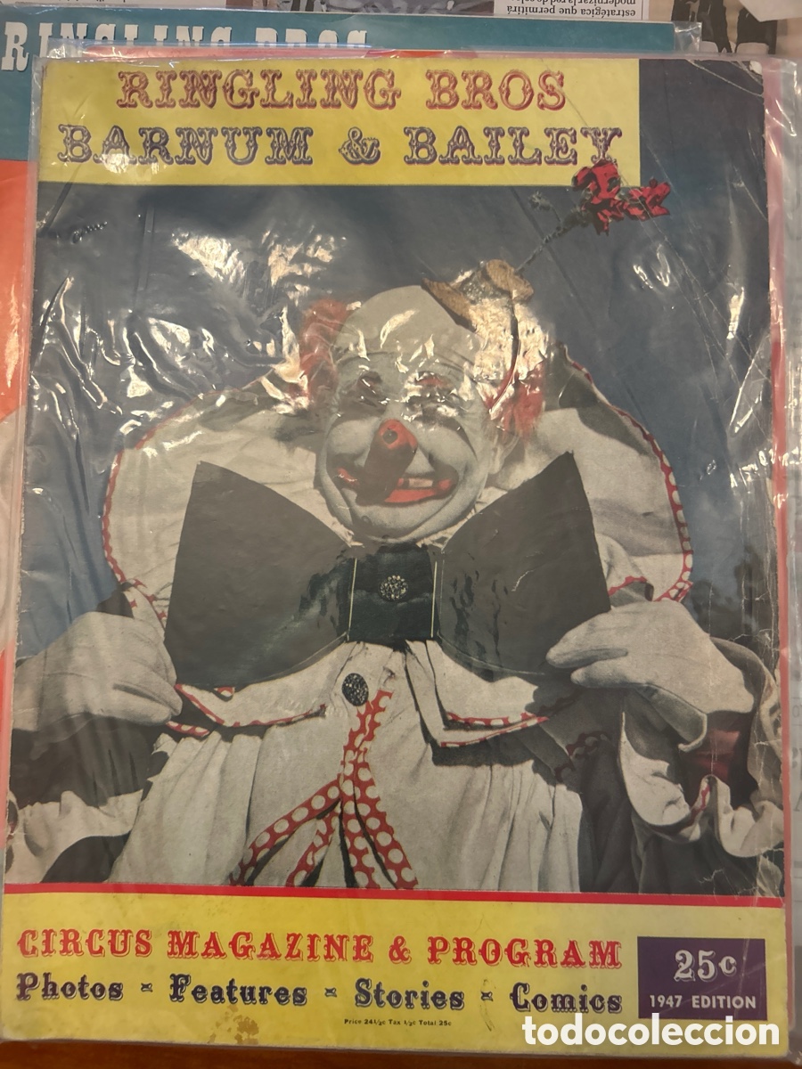 Coleccionismo de revistas y peri&oacute;dicos: Ringling Bros and Barnum & Bailey. Edici&oacute;n 1947