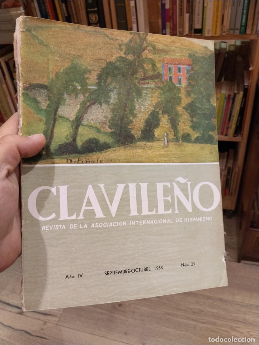 Collection Magazines and Newspapers: CLAVILE&Ntilde;O. Revista de la asociaci&oacute;n internacional de Hispanismo. N. 23 sept-oct. 1953