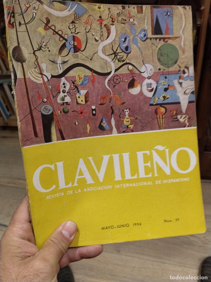 Collection Magazines and Newspapers: CLAVILE&Ntilde;O. Revista de la asociaci&oacute;n internacional de Hispanismo. N. 39 . May-Jun.1956