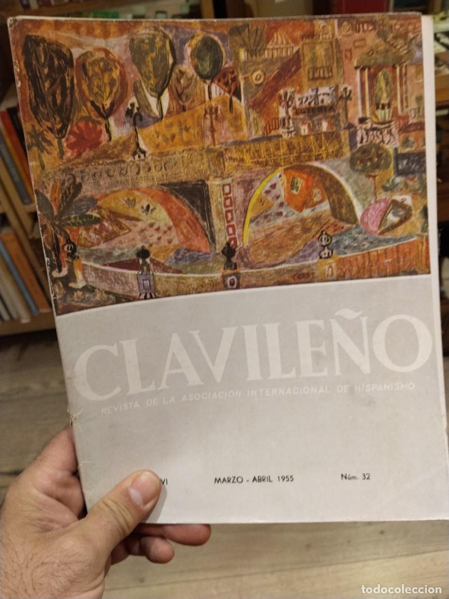 Collection Magazines and Newspapers: CLAVILE&Ntilde;O. Revista de la asociaci&oacute;n internacional de Hispanismo. N. 32. Mar- abr. 1955