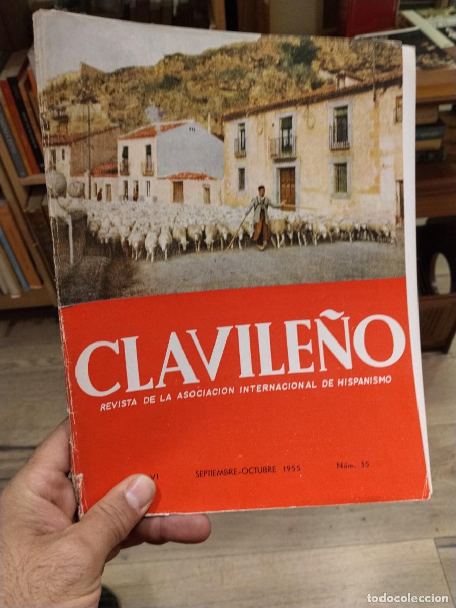 Collection Magazines and Newspapers: CLAVILE&Ntilde;O. Revista de la asociaci&oacute;n internacional de Hispanismo. N. 35. Sep-oct. 1955