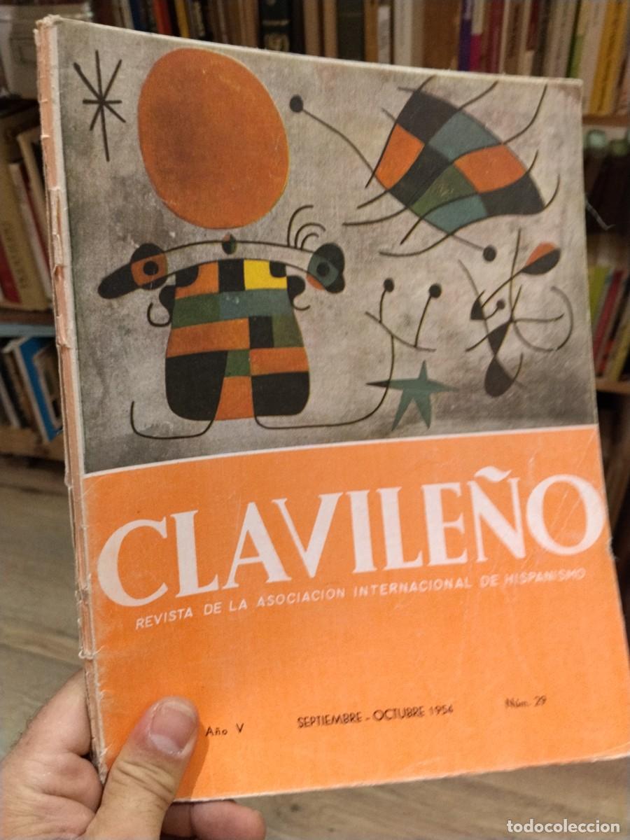 Coleccionismo de revistas y peri&oacute;dicos: CLAVILE&Ntilde;O. Revista de la asociaci&oacute;n internacional de Hispanismo. N. 24. Sep- Oct. 1954