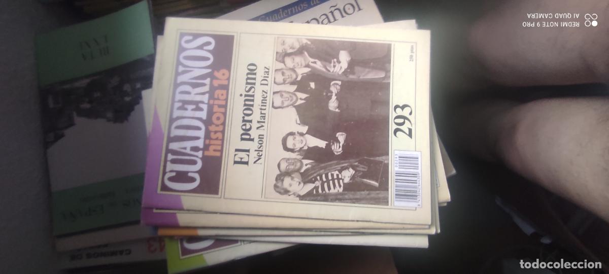 Coleccionismo de revistas y peri&oacute;dicos: Cuadernos de Historia 16, N&ordm; 293 el peronismo