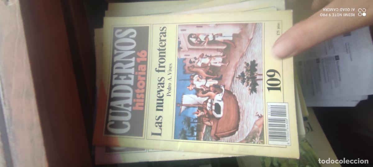 Colecionismo de Revistas e Jornais: Cuadernos de Historia 16, N&ordm; 109 Las nuevas fronteras