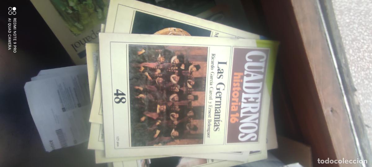 Coleccionismo de revistas y peri&oacute;dicos: Cuadernos de Historia 16, N&ordm; 48 las german&iacute;as