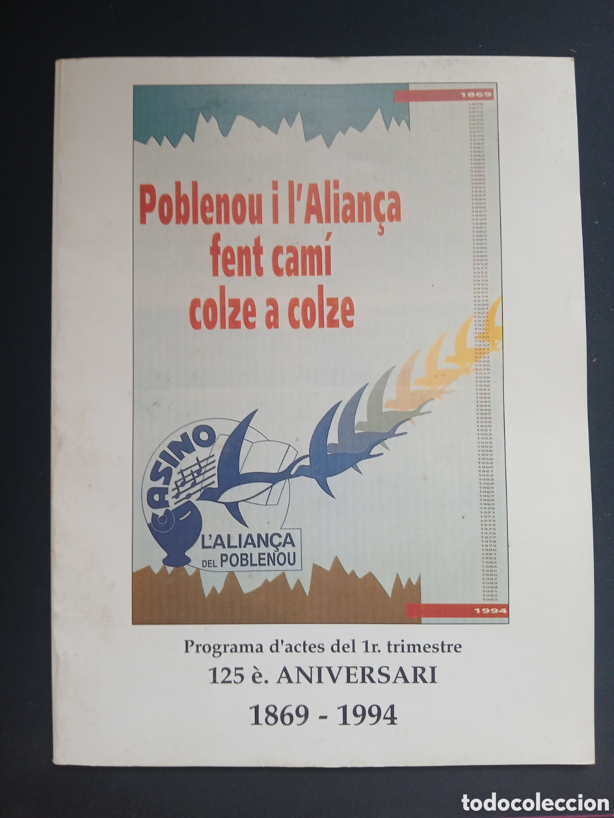 Coleccionismo de revistas y peri&oacute;dicos: Poblenou i L'Alian&ccedil;a fent cam&iacute; colze a colze.