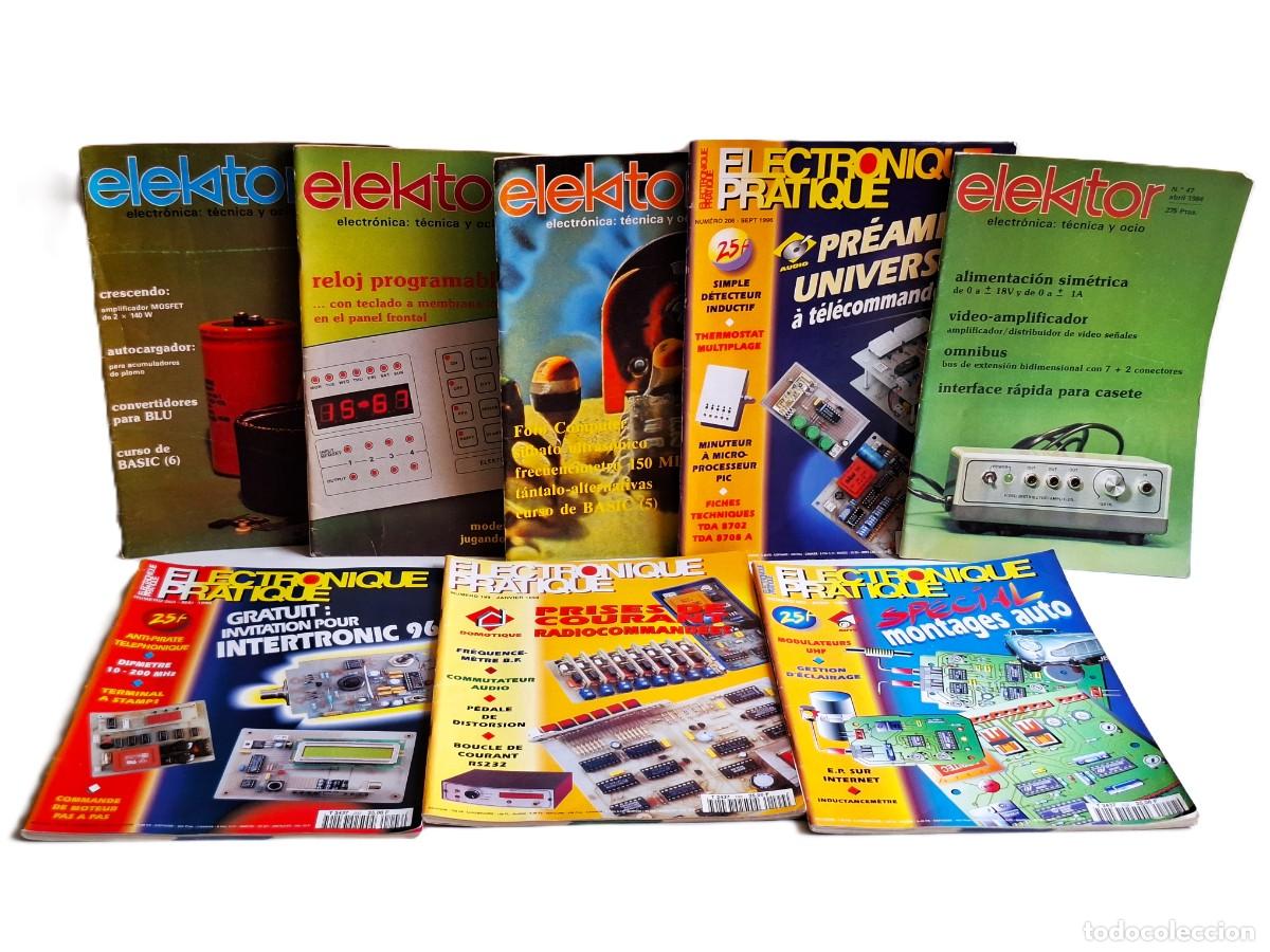 Collectionnisme de Revues et Journaux: LOTE DE REVISTAS DE ELECTRONICA VARIAS