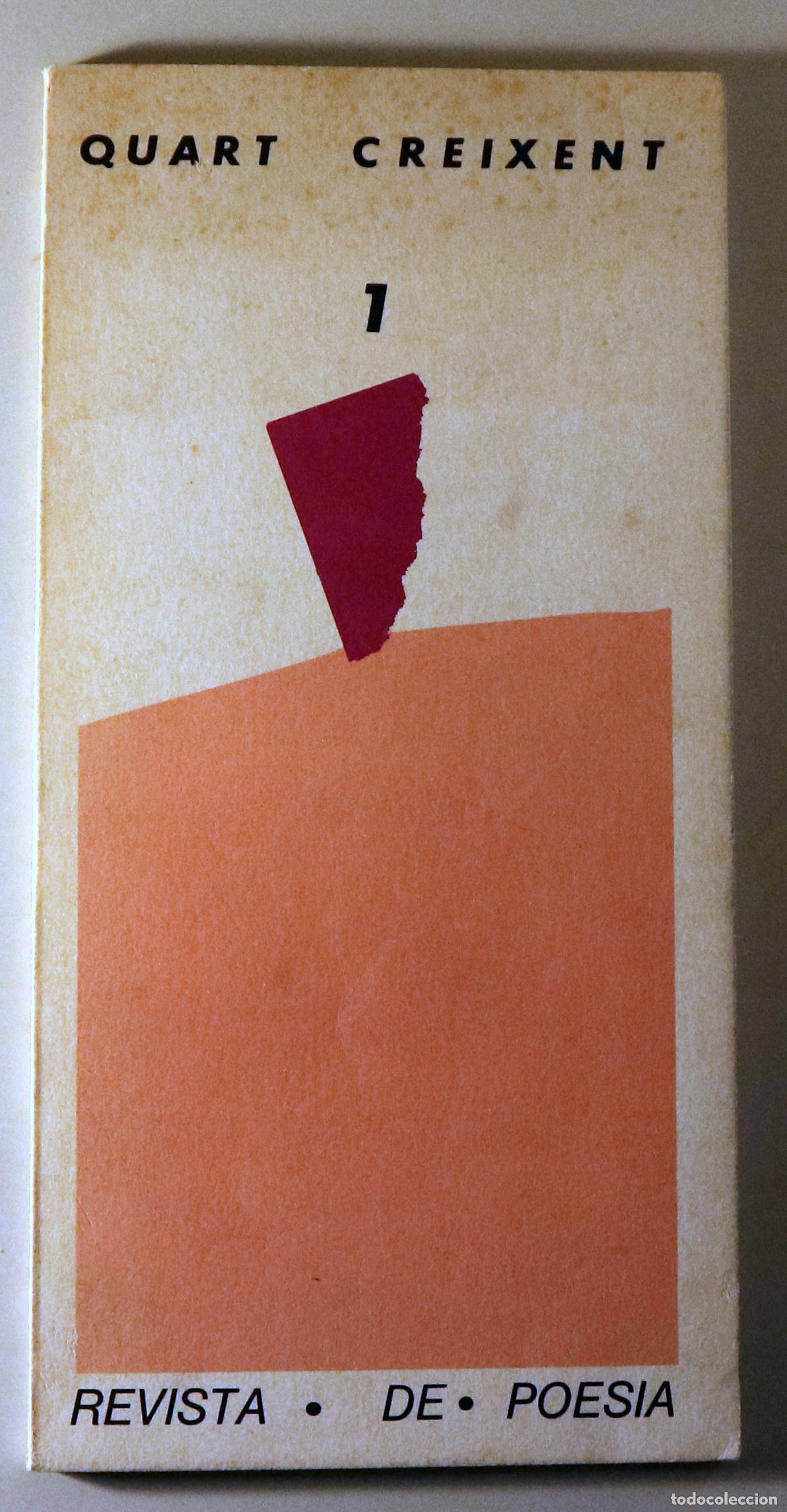 Collection Magazines and Newspapers: (Gabriel Ferrater- Vinyoli - Hughes) - QUART CREIXENT 1. Revista de Poesia - Barcelona 1980