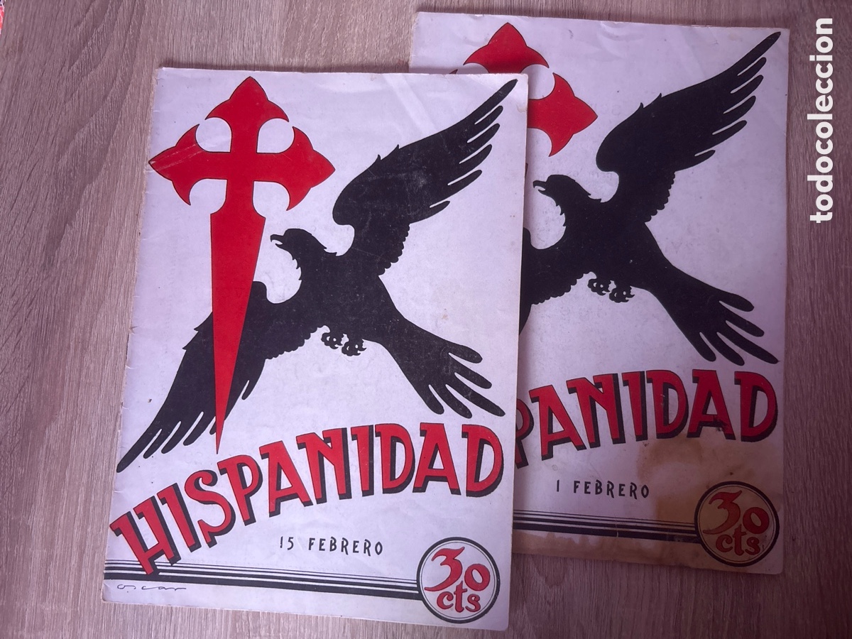 Coleccionismo de revistas y peri&oacute;dicos: 2 Revistas hispanidad