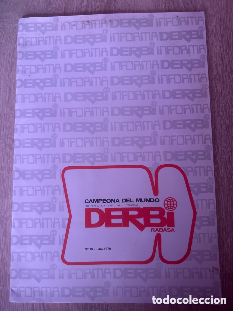 Coleccionismo de revistas y peri&oacute;dicos: Revista derbi informa a&ntilde;os 70
