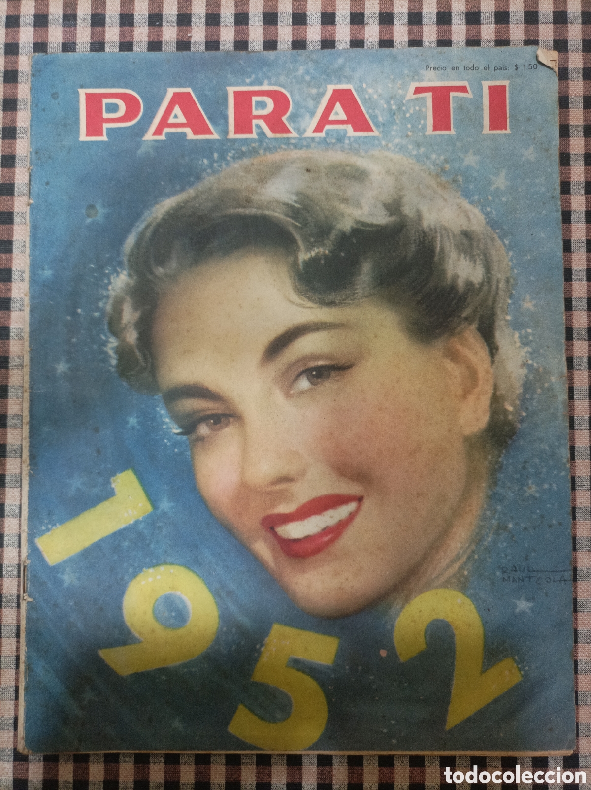 Coleccionismo de revistas y peri&oacute;dicos: REVISTA ARGENTINA PARA TI 1952 PUBLICIDAD CUESTA DEL PARRAL + AVANT LA F&Ecirc;TE