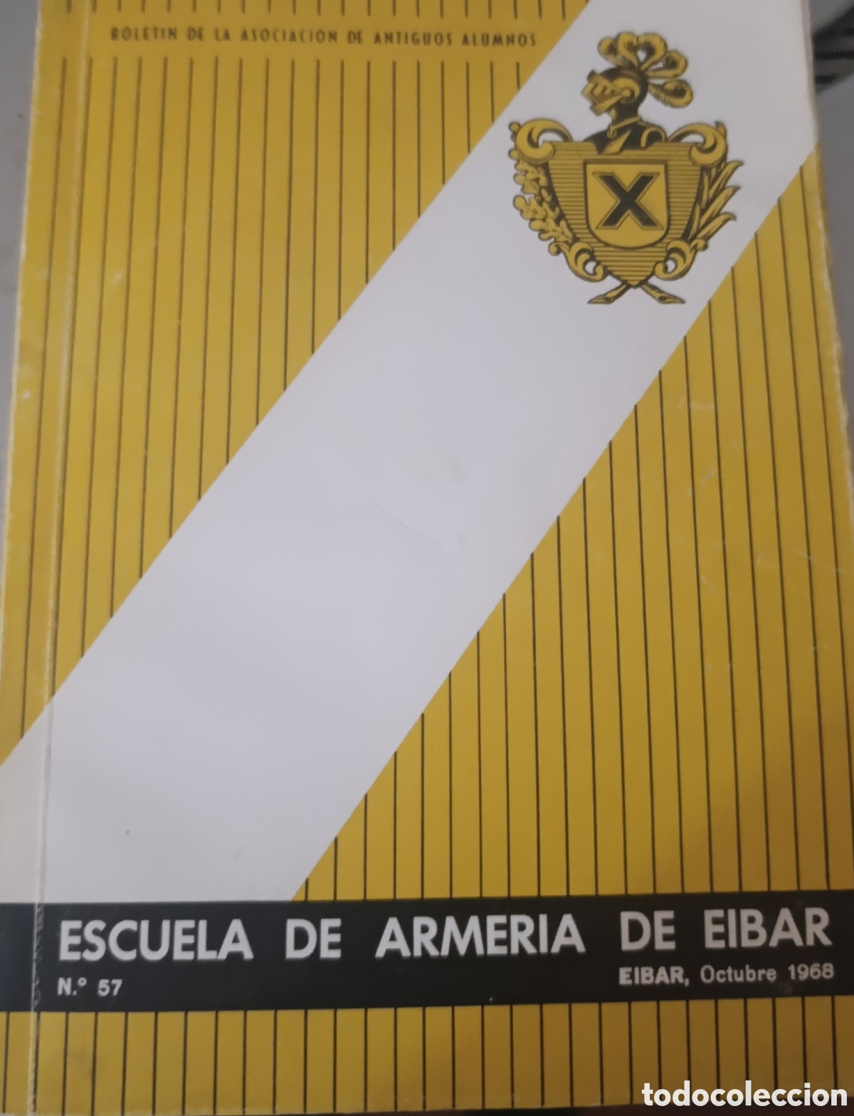 Coleccionismo de revistas y peri&oacute;dicos: Bolet&iacute;n Asociaci&oacute;n de Antiguos Alumnos Escuela de Armer&iacute;a de Eibar - N.&ordm; 57 (1968
