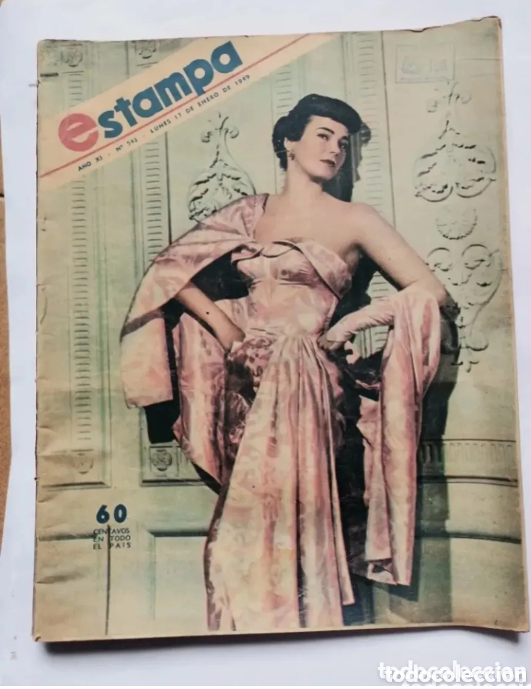 Collectionnisme de Revues et Journaux: Revista Estampa n 543 enero 1949 publicidad aceite unico