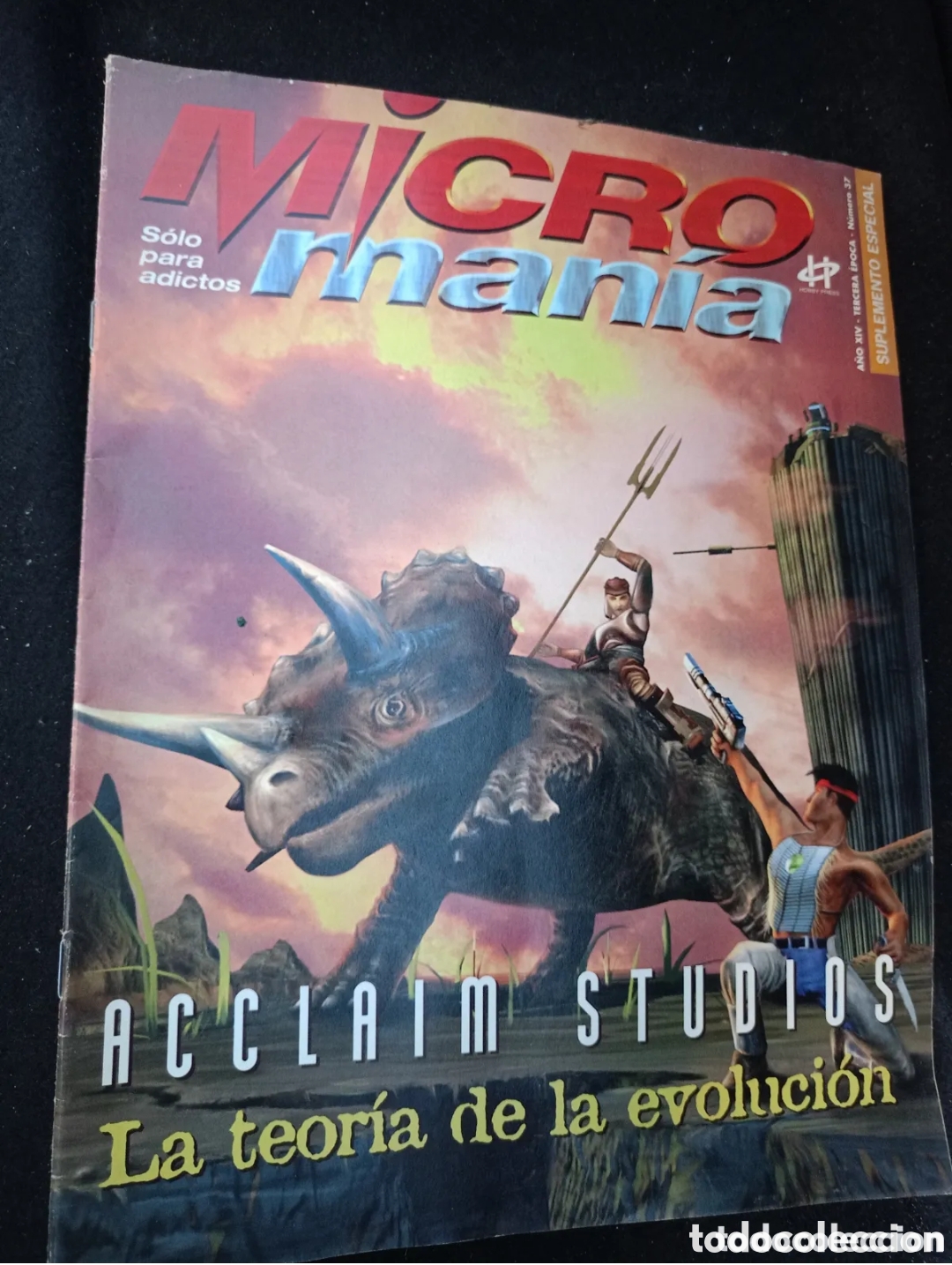 Coleccionismo de revistas y peri&oacute;dicos: Micro man&iacute;a tercera &eacute;poca n 37