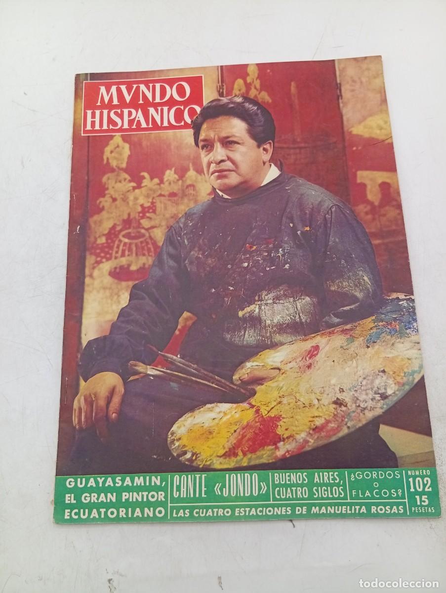 Coleccionismo de revistas y peri&oacute;dicos: REVISTA MUNDO HISPANICO N&ordm; 102. SEPTIEMBRE 1956. &iquest;CRISIS EN EL MUNDO SOVIETICO?. CHINA DESO... LEER.