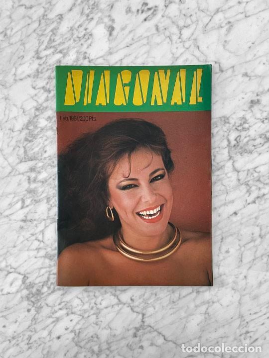 Coleccionismo de revistas y peri&oacute;dicos: DIAGONAL 1981 - ANA OBREGON, MIREIA ROS, SOL MONJE, CARLOS MARTORELL, XAVIER GUELL, FEDERICO AMAT