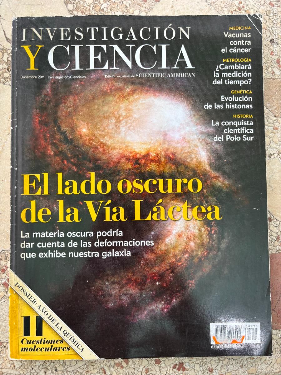 Coleccionismo de revistas y peri&oacute;dicos: INVESTIGACI&Oacute;N Y CIENCIA N&ordm; 423 A&Ntilde;O 2011. LADO OSCURO DE LA V&Iacute;A L&Aacute;CTEA. VACUNA CONTRA C&Aacute;NCER.