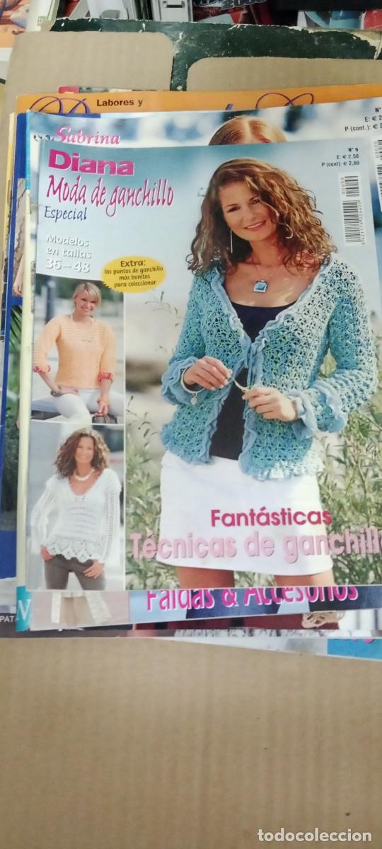 Coleccionismo de revistas y peri&oacute;dicos: DIANA MODA DE GANCHILLO LA DE FOTO REVISTA B-BRI
