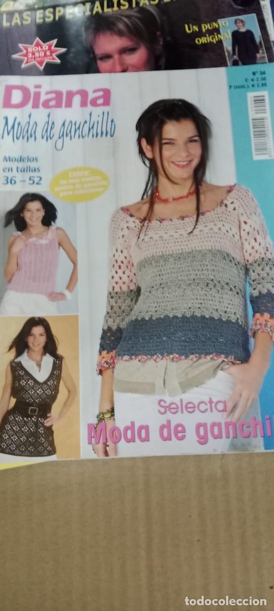 Coleccionismo de revistas y peri&oacute;dicos: DIANA MODA DE GANCHILLO LA DE FOTO REVISTA B-BRI