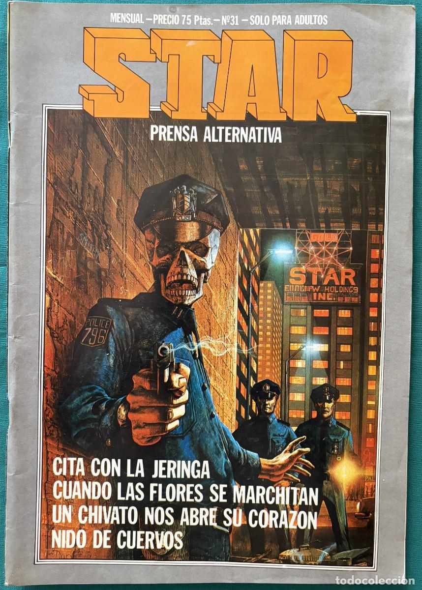 Coleccionismo de revistas y peri&oacute;dicos: RVST031, STAR, COMIX Y PRENSA MARGINAL, PRENSA ALTERNATIVA, N&ordm; 31