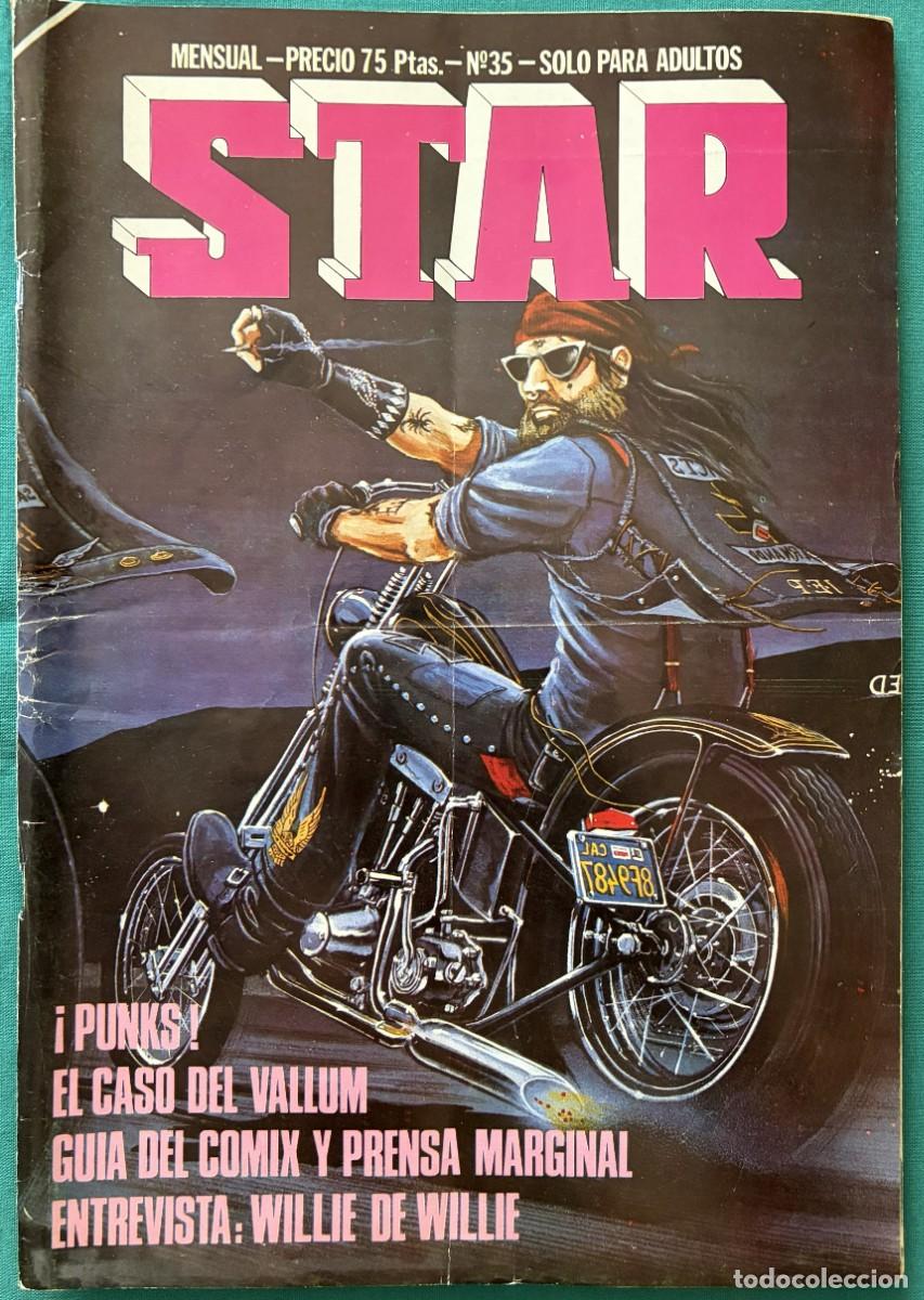 Coleccionismo de revistas y peri&oacute;dicos: RVST035, STAR, GUIA DEL COMIX Y PRENSA MARGINAL, N&ordm; 35
