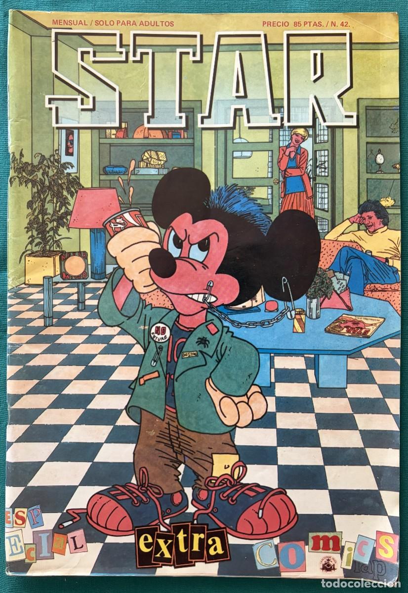 Coleccionismo de revistas y peri&oacute;dicos: RVST042, STAR, COMIX Y PRENSA MARGINAL, N&ordm; 42