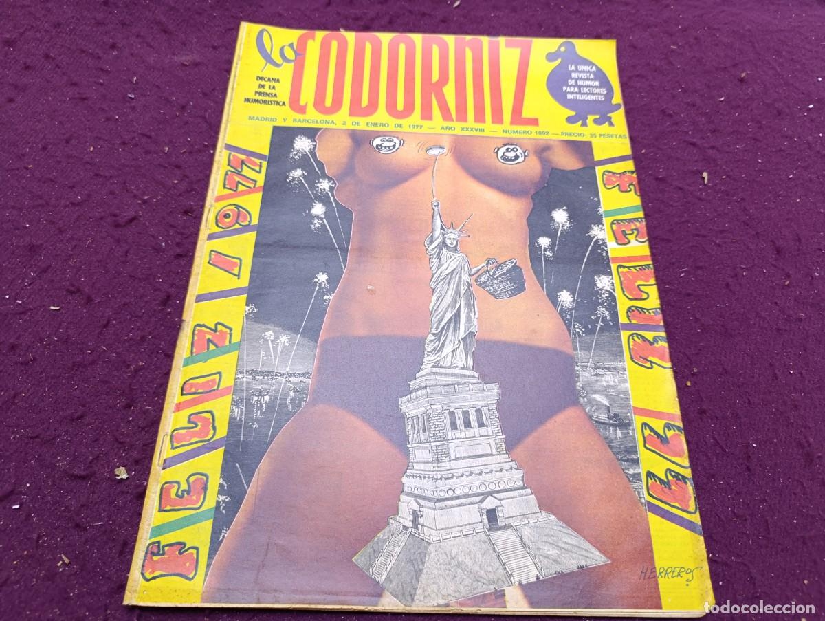 Collectionnisme de Revues et Journaux: 1970&acute;s, Revista La Codorniz, Extra o Especial, feliz 1977