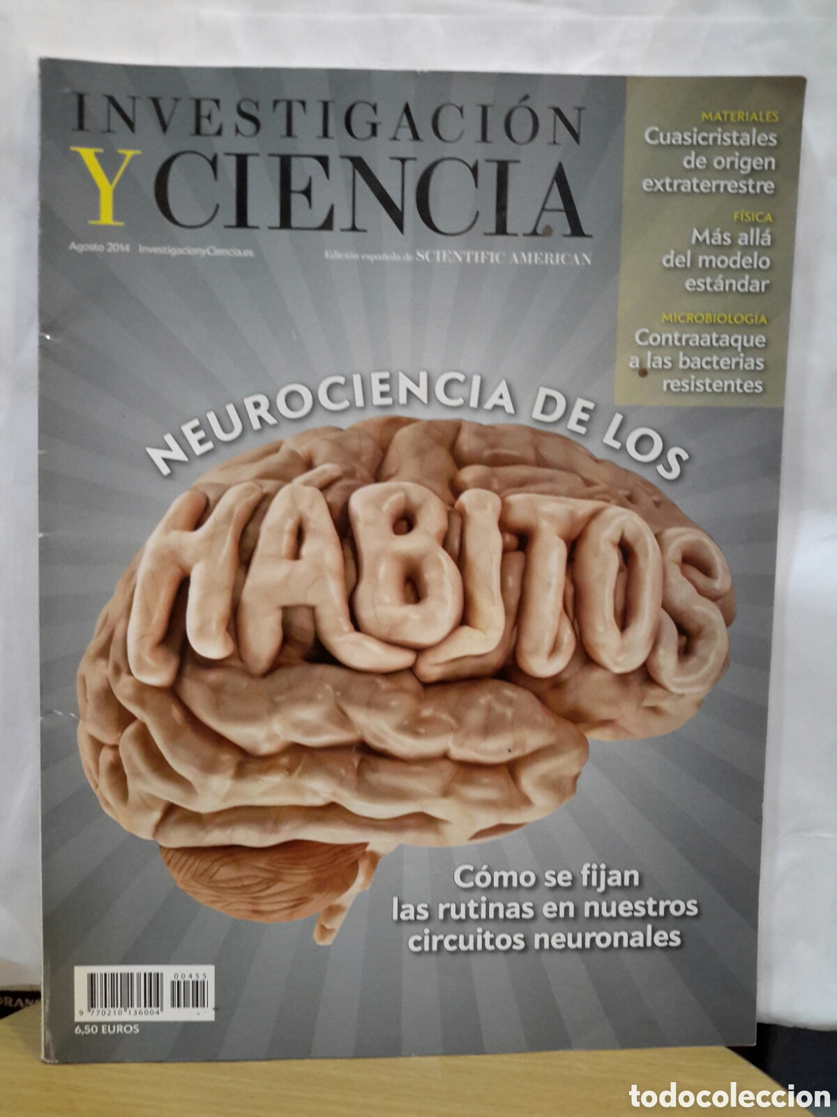 Collezionismo di Riviste e Giornali: Investigaci&oacute;n y Ciencia - Neurociencia de los h&aacute;bitozs