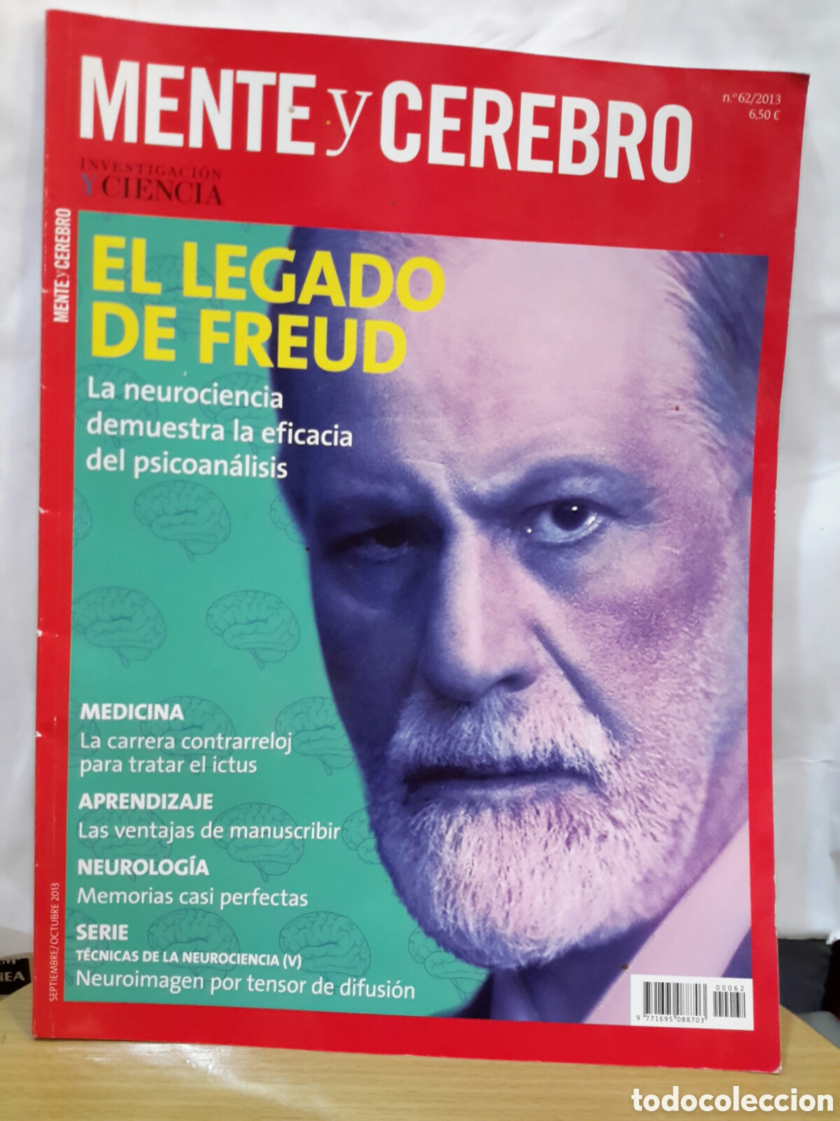 Collezionismo di Riviste e Giornali: Mente y Cerebro (Investigaci&oacute;n y Ciencia) No. 62 - El Legado de Freud